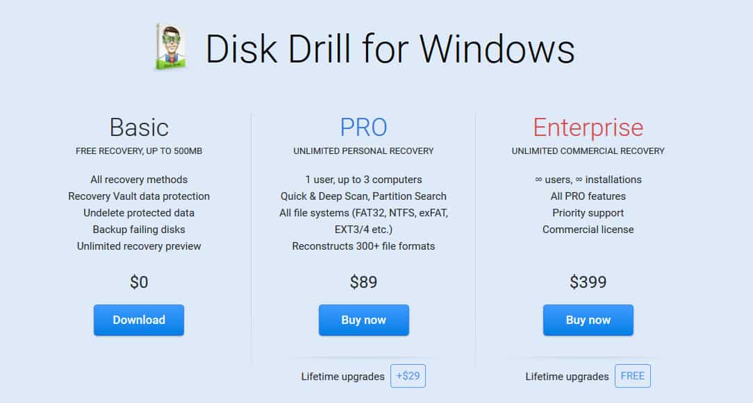 disk drill professional